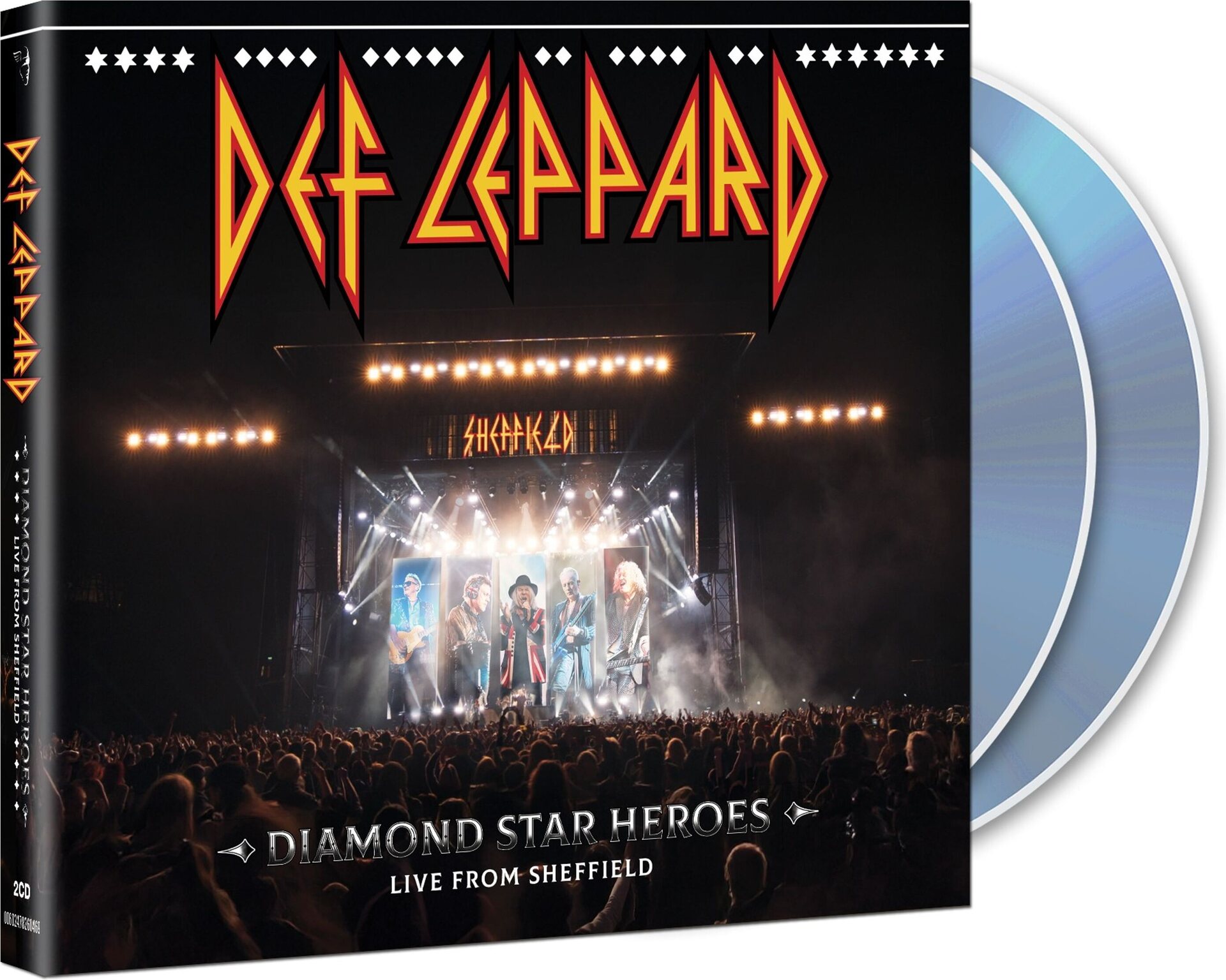 Def Leppard – Diamond Star Heroes: Live From Sheffield 2CD