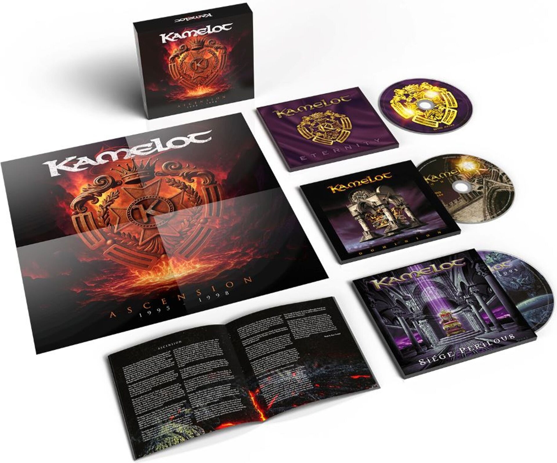 Kamelot – Ascension (1995-1998) 3CD