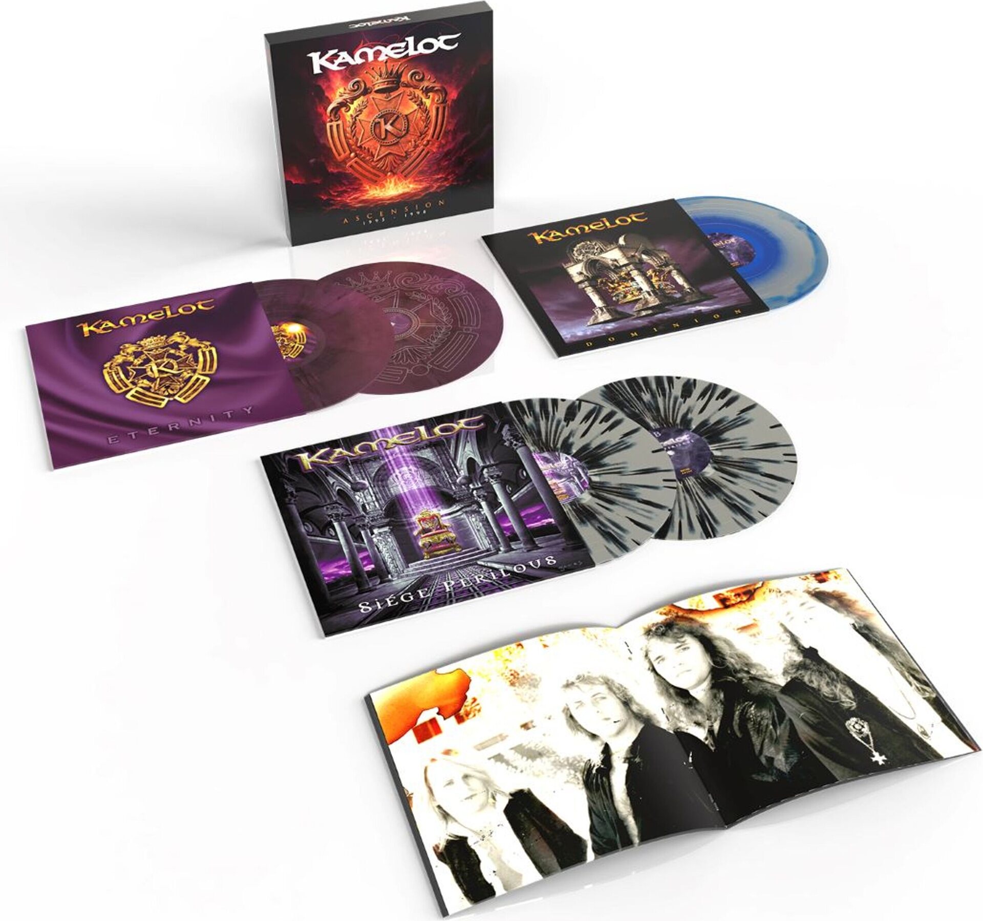 Kamelot – Ascension (1995-1998) 5LP Box Set Coloured Vinyl