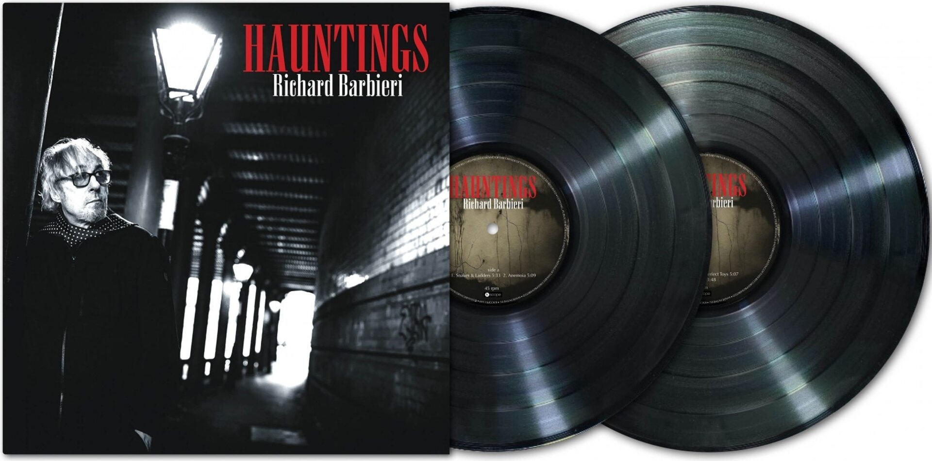 Richard Barbieri – Hauntings 2LP (Black Vinyl)