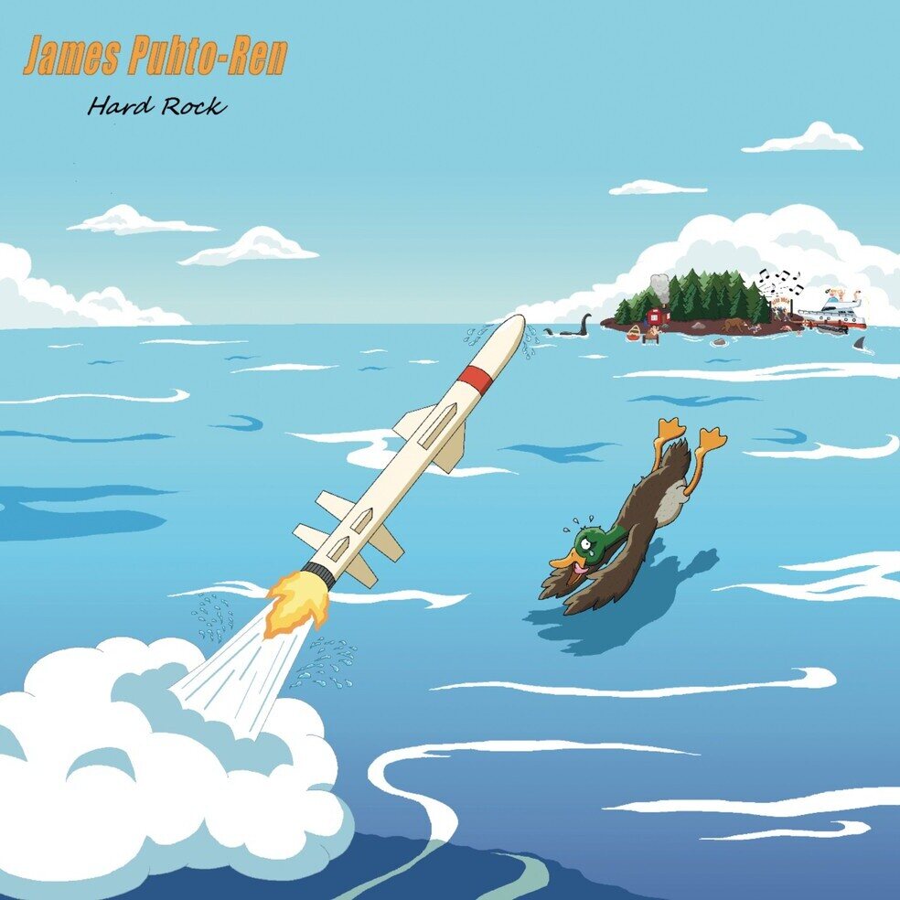 James Puhto-Ren – Hard rock LP (Coloured Vinyl)