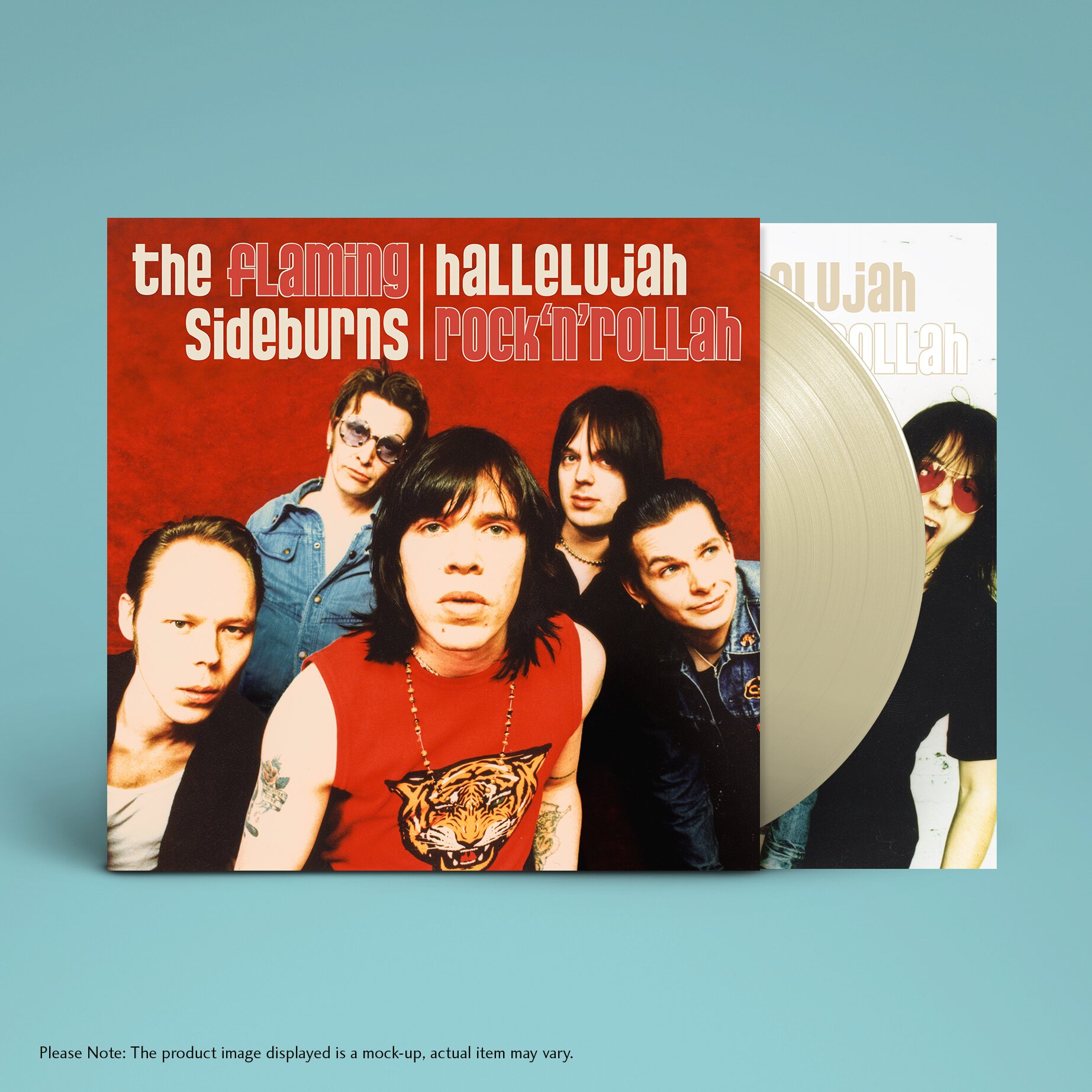 Flaming Sideburns – Hallelujah Rock'n'Rollah (25th Anniversary Remaster) LP (Cream White Vinyl)