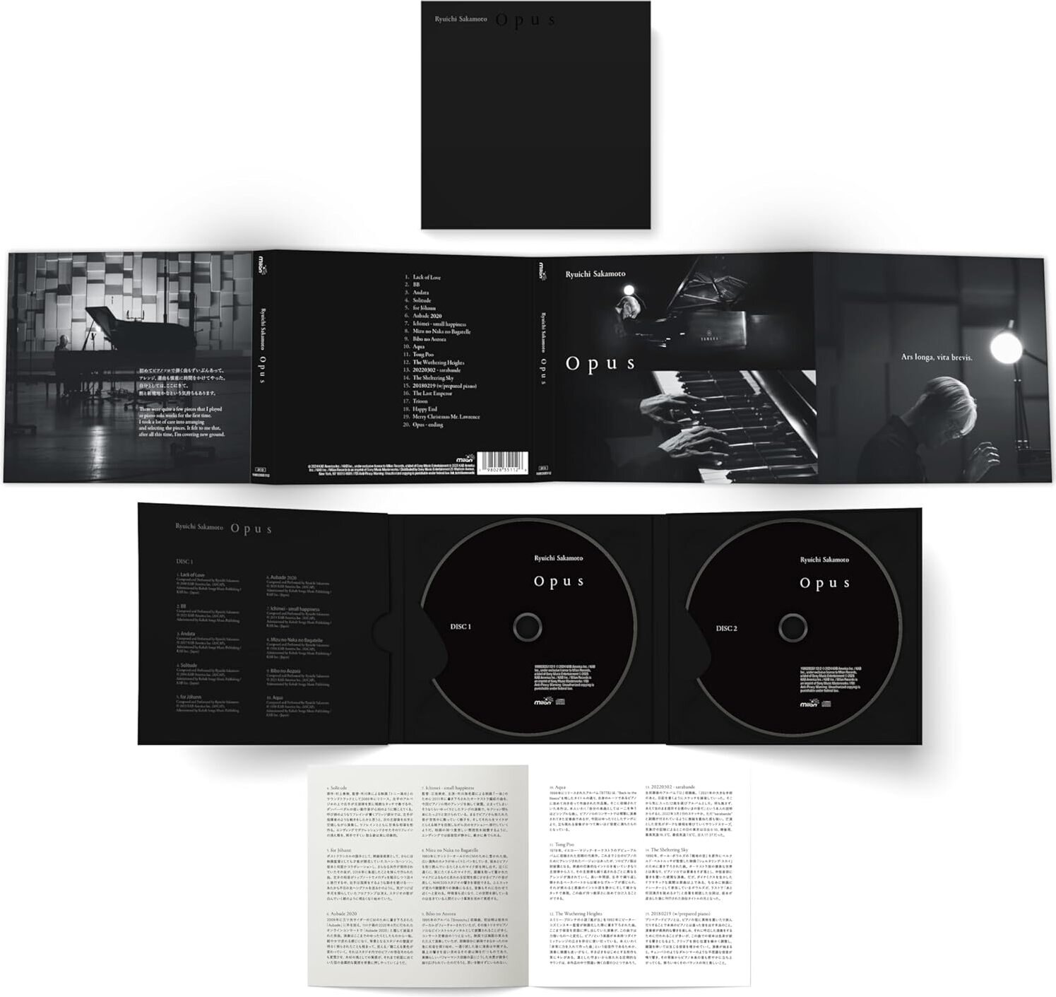 Ryuichi Sakamoto – Opus 2CD