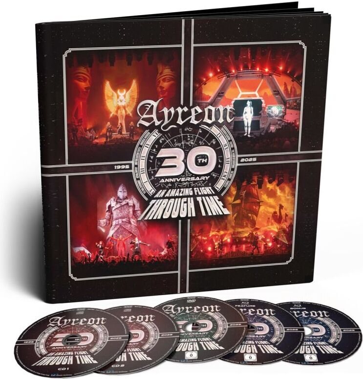 Ayreon – 30th Anniversary - An Amazing Flight Through Time 2CD+DVD+2Blu-ray (Limited Artbook Edition)