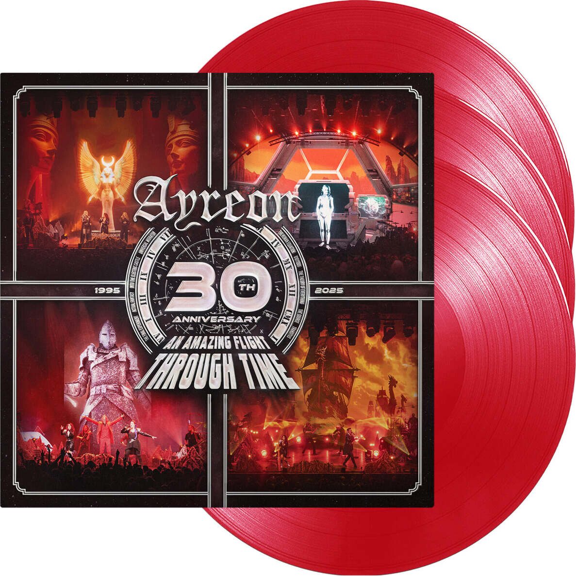 Ayreon – 30th Anniversary - An Amazing Flight Through Time 3LP (Red Vinyl)