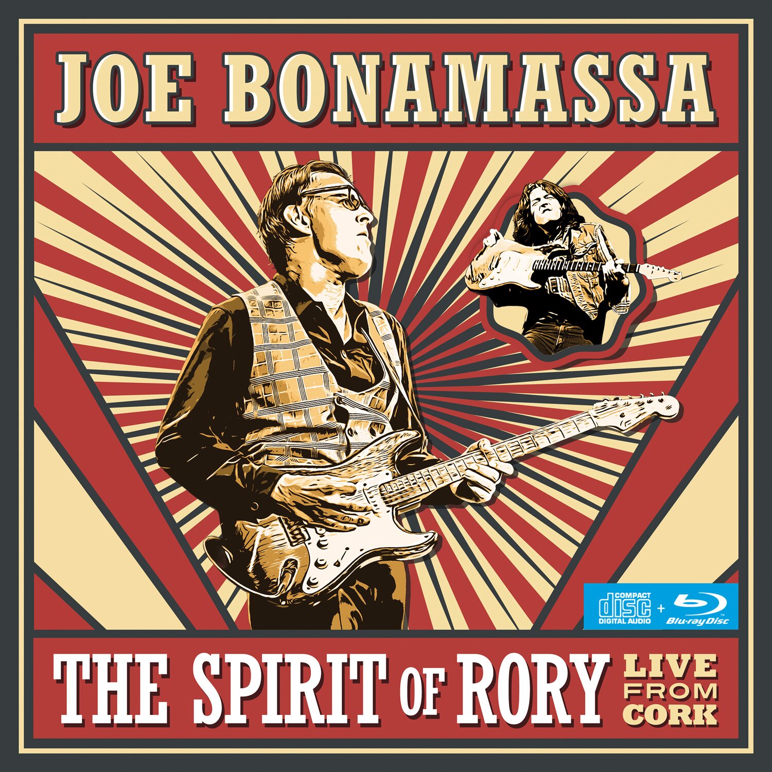 Joe Bonamassa – The Spirit Of Rory - Live From Cork 2CD+Blu-ray