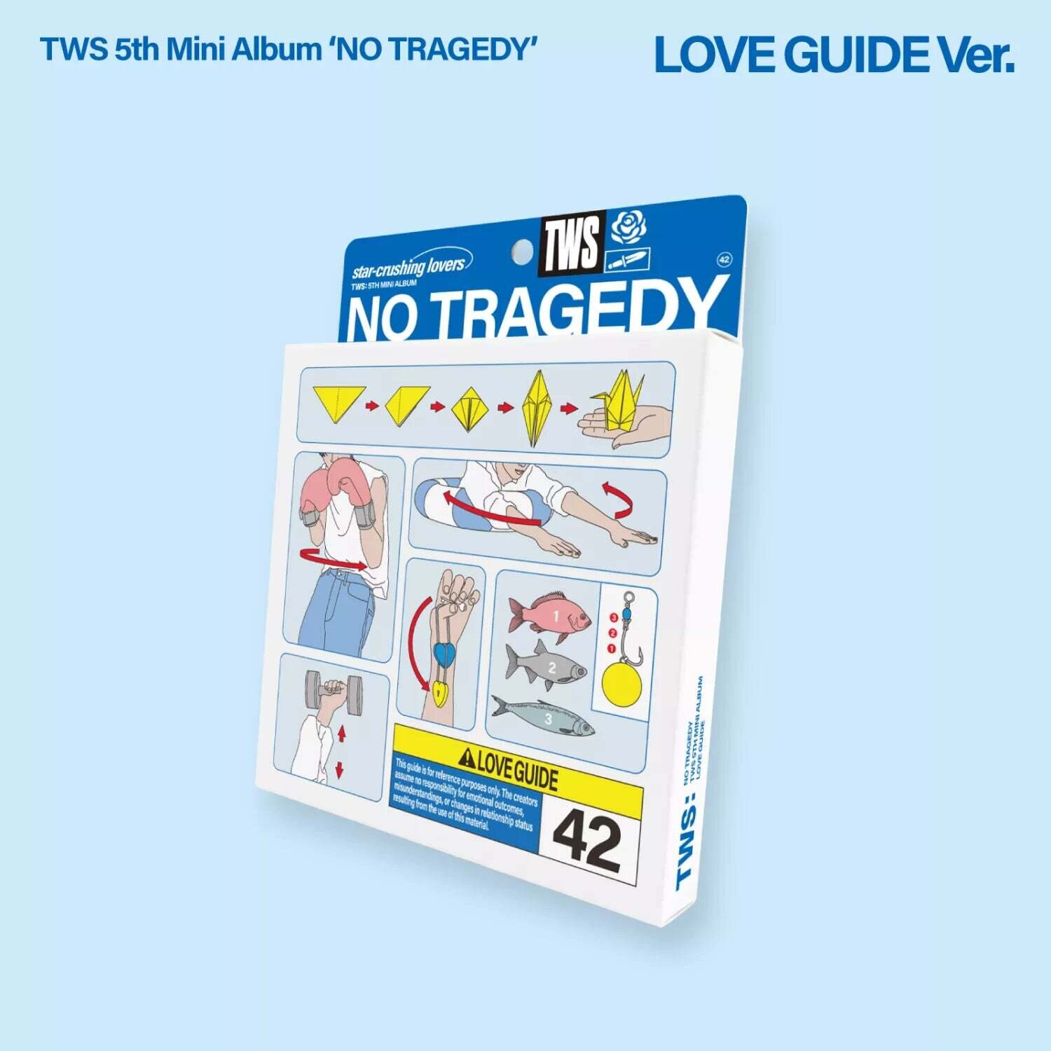 TWS – TWS 5th Mini Album 'NO TRAGEDY' CD (LOVE GUIDE Ver.)
