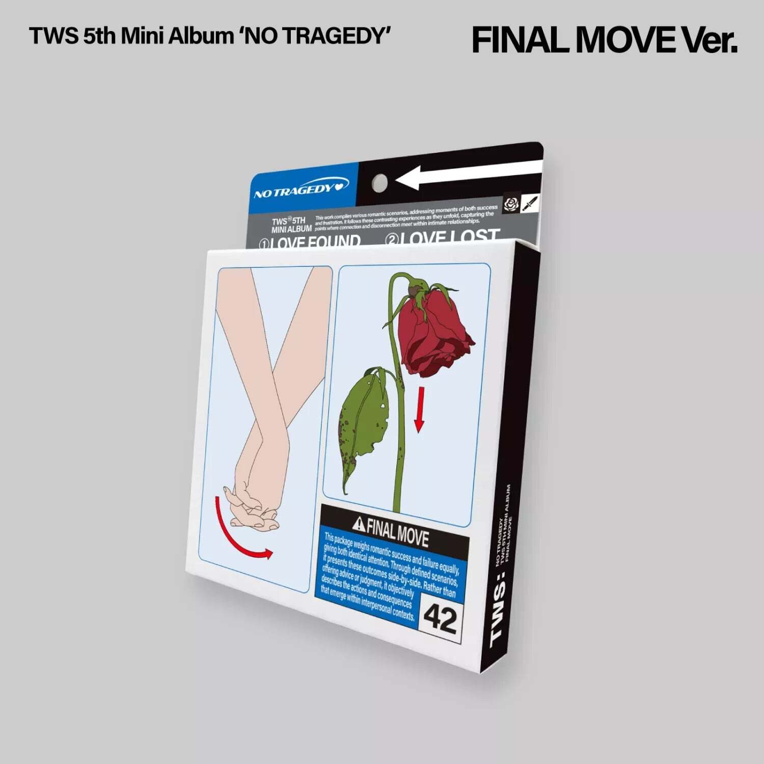 TWS – TWS 5th Mini Album 'NO TRAGEDY' CD (FINAL MOVE Ver.)