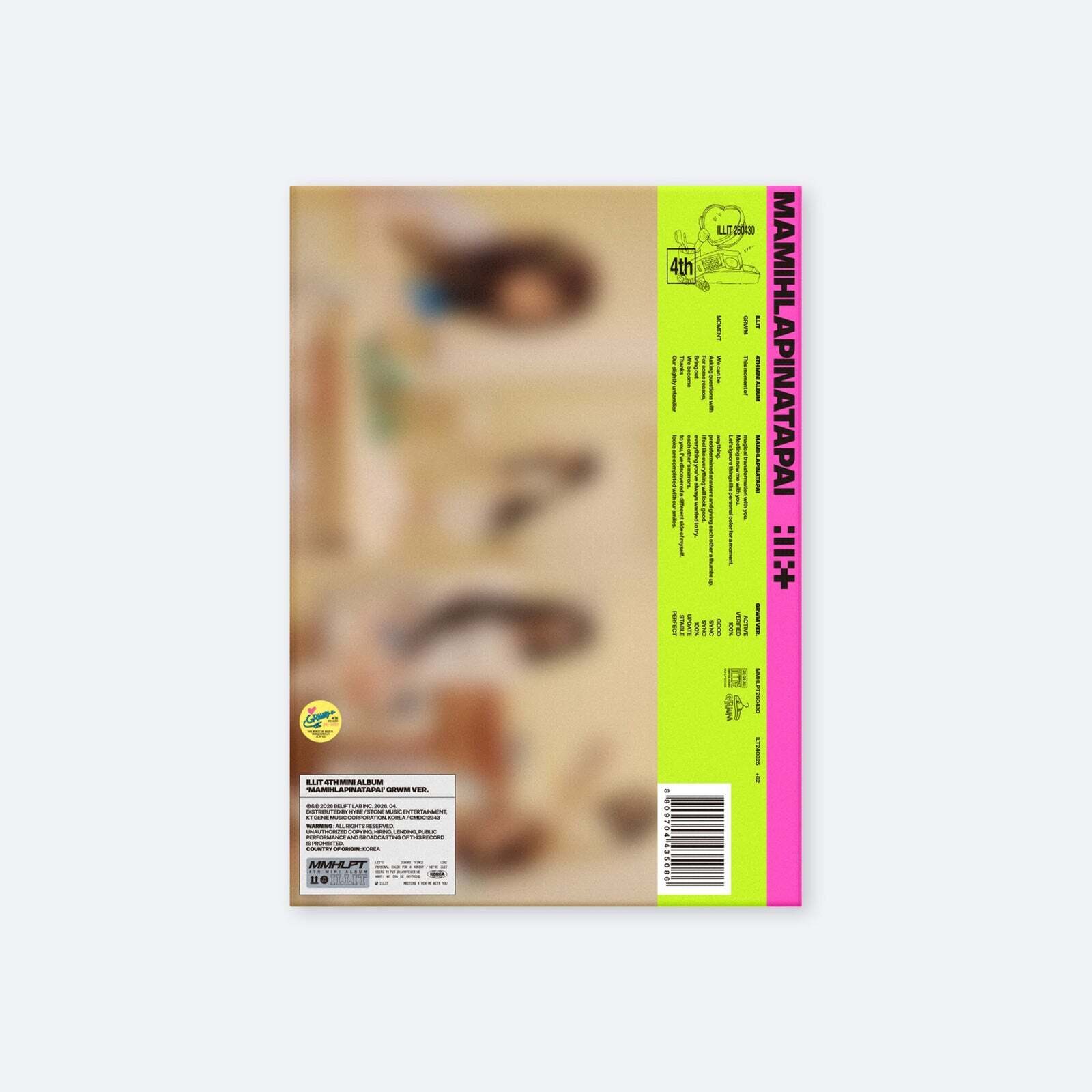 ILLIT – MAMIHLAPINATAPAI CD (GRWM Ver.)