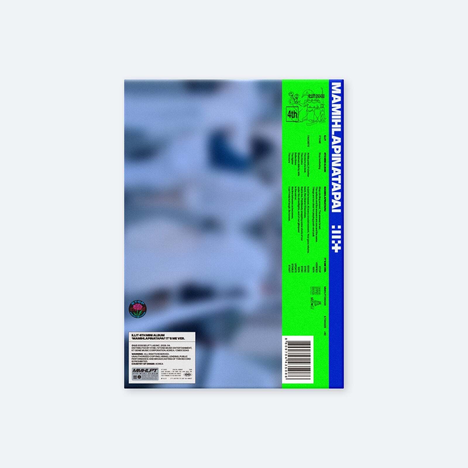 ILLIT – MAMIHLAPINATAPAI CD (IT’S ME Ver.)