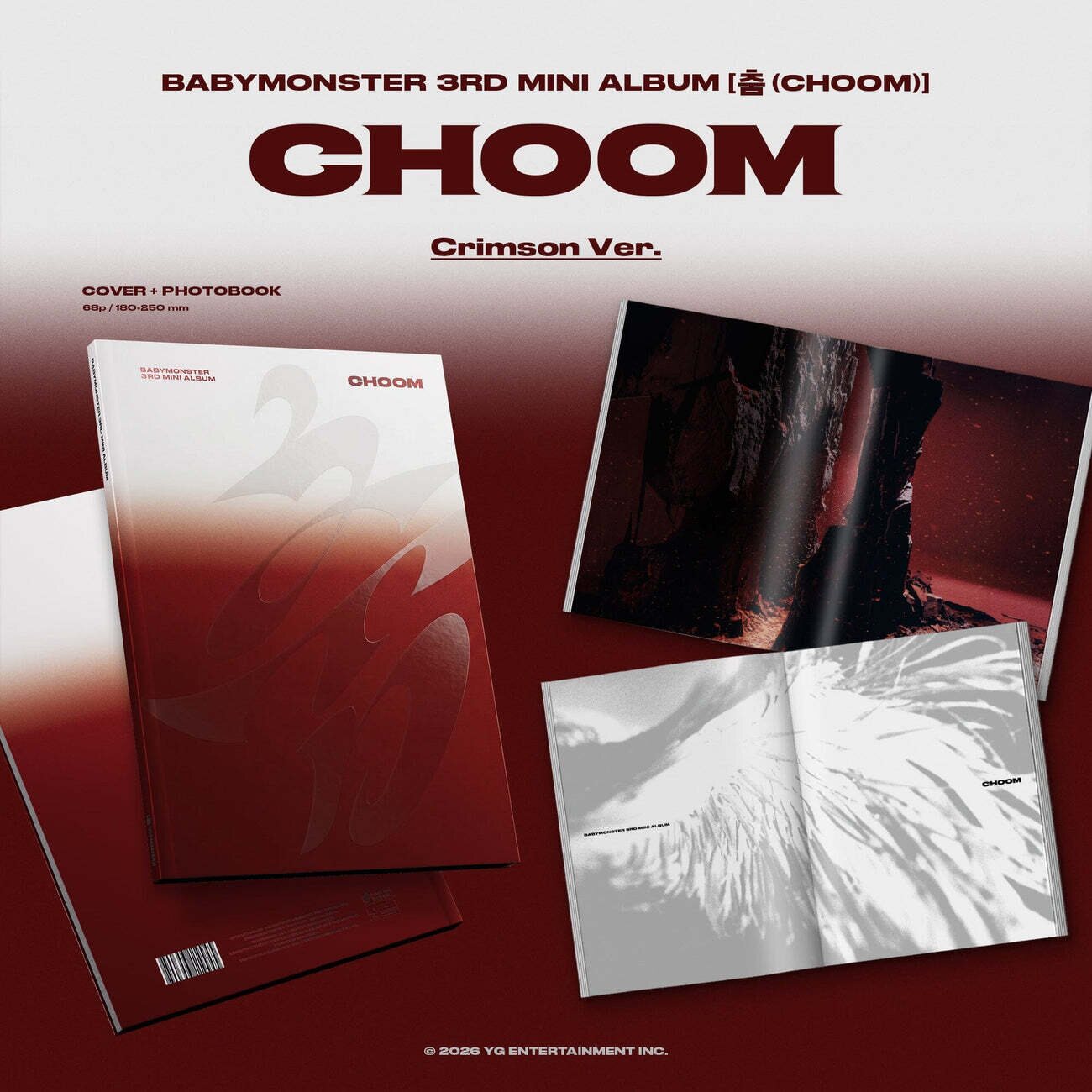 Babymonster – Choom CD (Crimson Ver.)