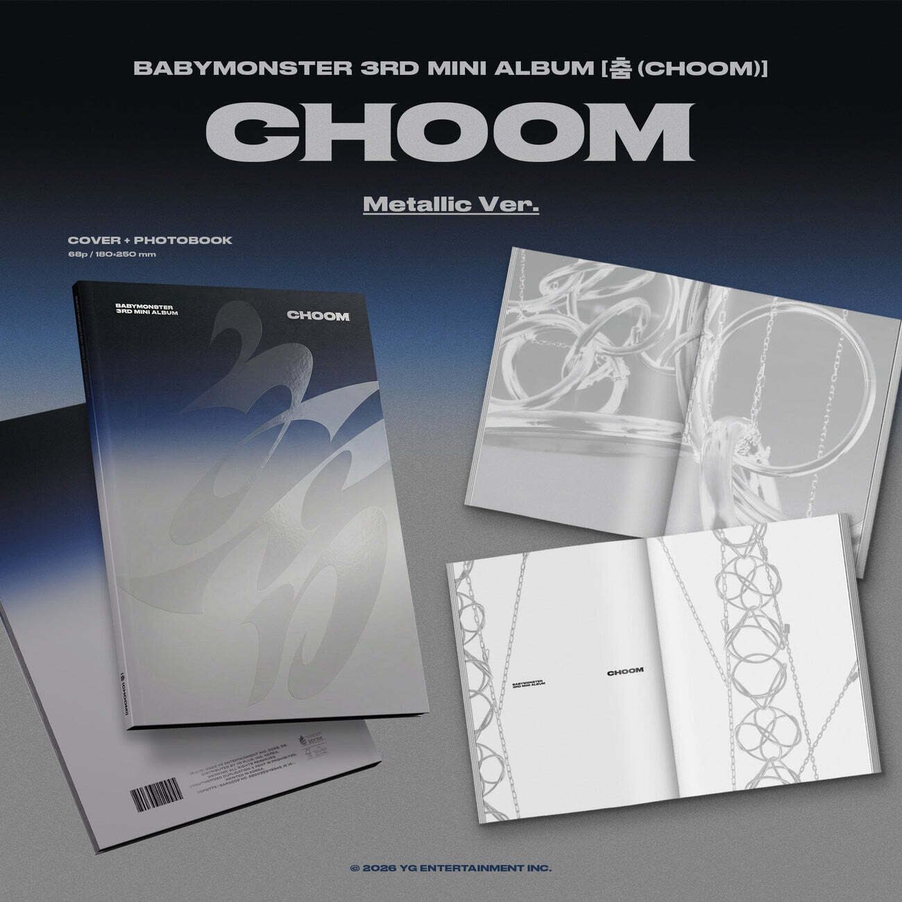 Babymonster – Choom CD (Metallic Ver.)