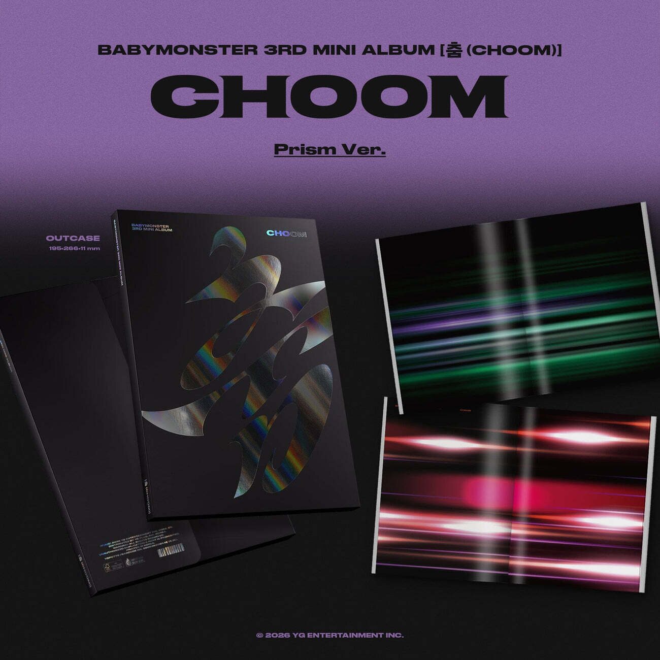 Babymonster – Choom CD (Prism Ver.)