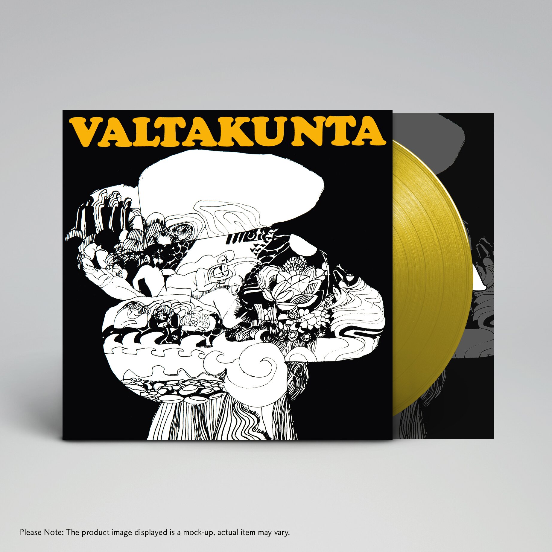 Eero Koivistoinen – Valtakunta LP (Yellow vinyl)