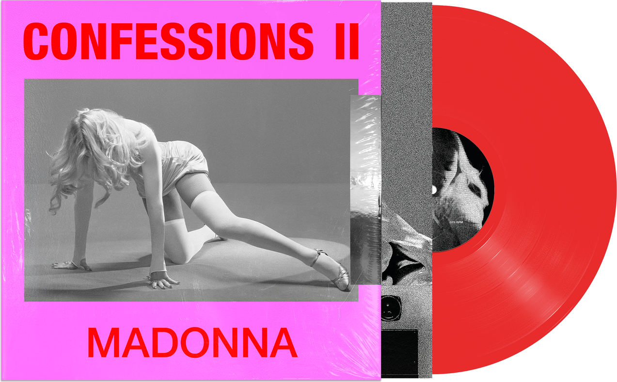 Madonna – Confessions II LP (12 Tracks Translucent Red Vinyl)