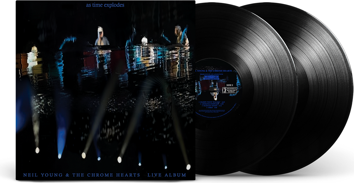 NEIL YOUNG & THE CHROME HEARTS – as time explodes 2LP (Black Vinyl)