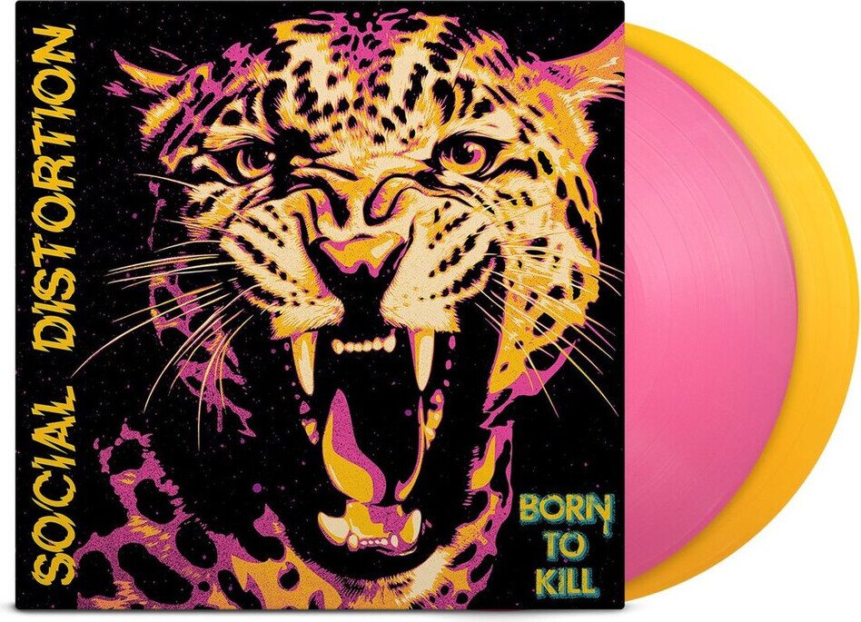 Social Distortion – Born To Kill 2LP (Pink & Yellow Vinyl)