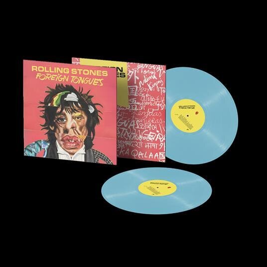 Rolling Stones – Foreign Tongues 2LP (Baby Blue Vinyl)