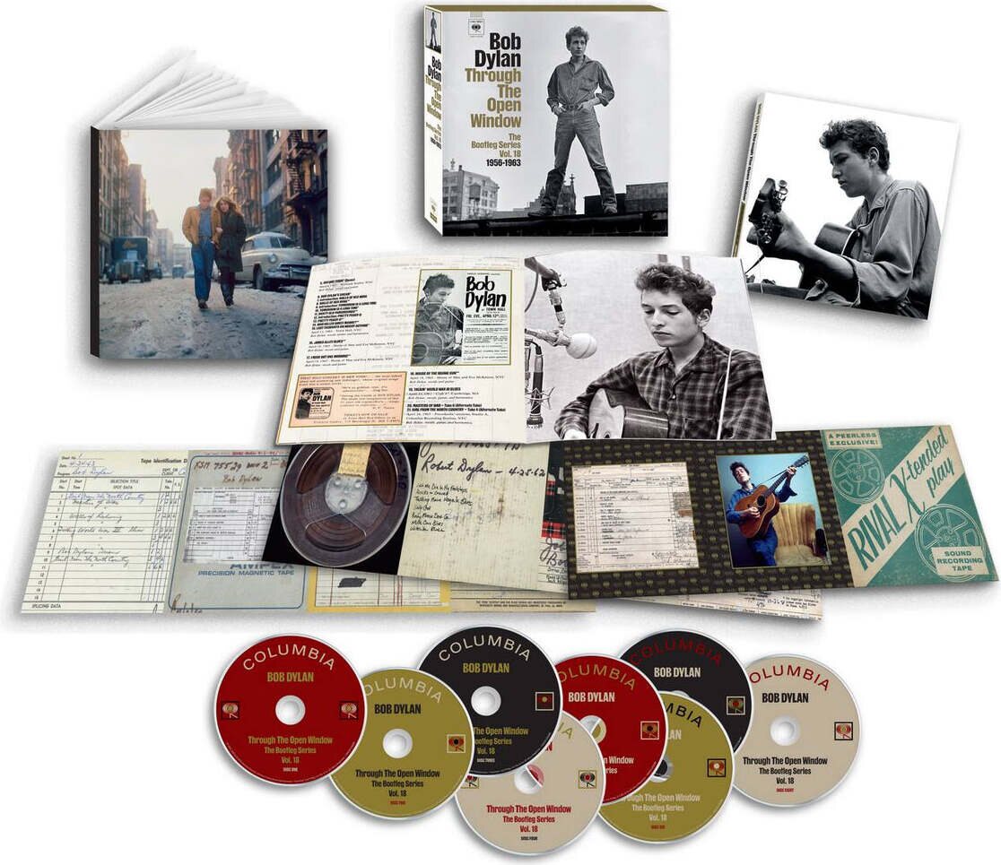 Bob Dylan – The Bootleg Series Vol. 18: Through The Open Window, 1956-1963 8CD Box Set