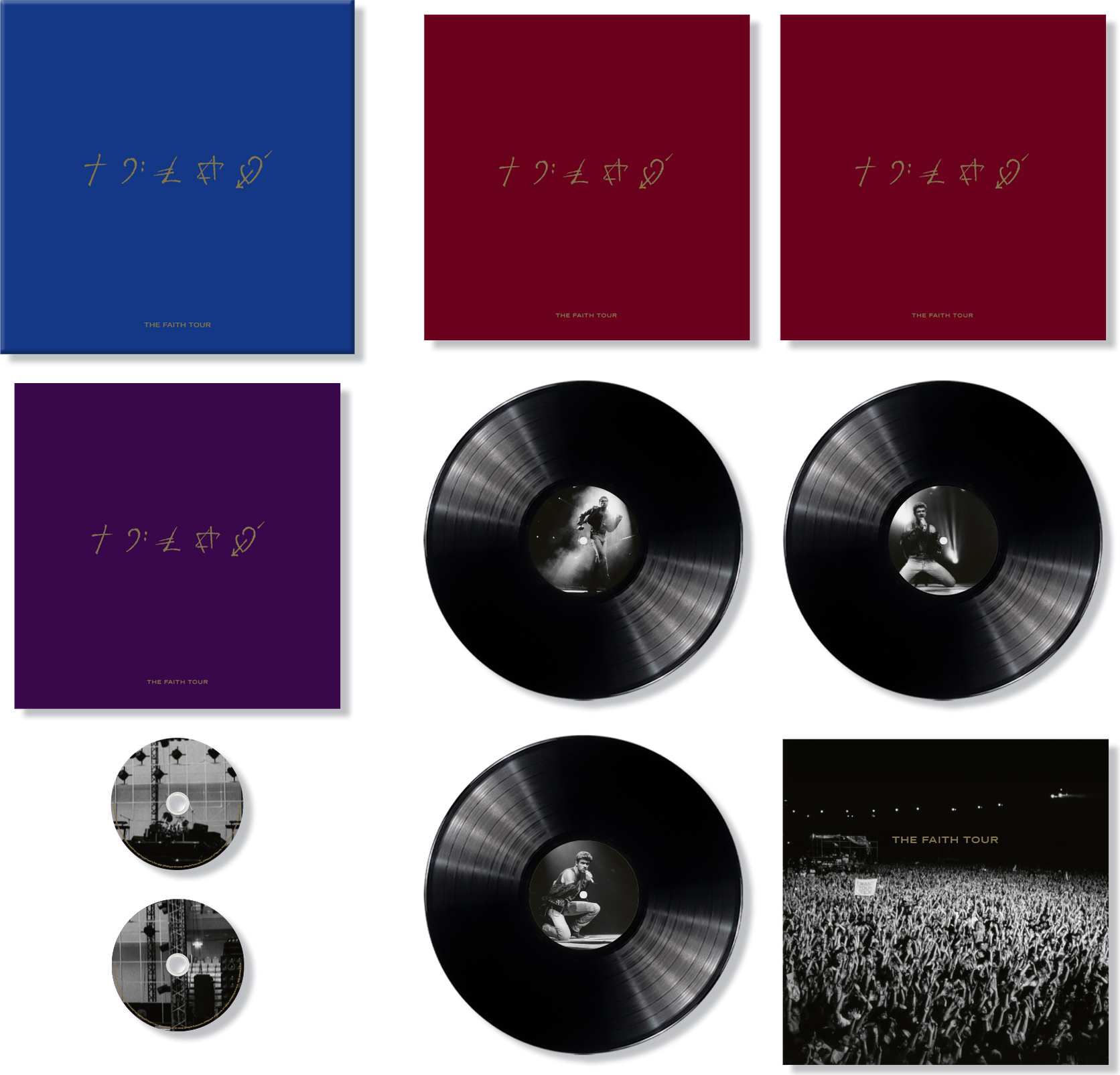 George Michael – The Faith Tour 3LP+2CD (Box Set)