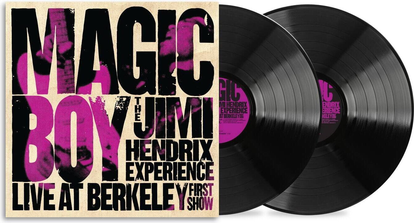 Jimi Hendrix Experience – Magic Boy: The Jimi Hendrix Experience Live At Berkeley [First Show] 2LP (Black Vinyl)
