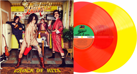 Darkness – Crock Of Hits 2LP (Red & Yellow Vinyl)