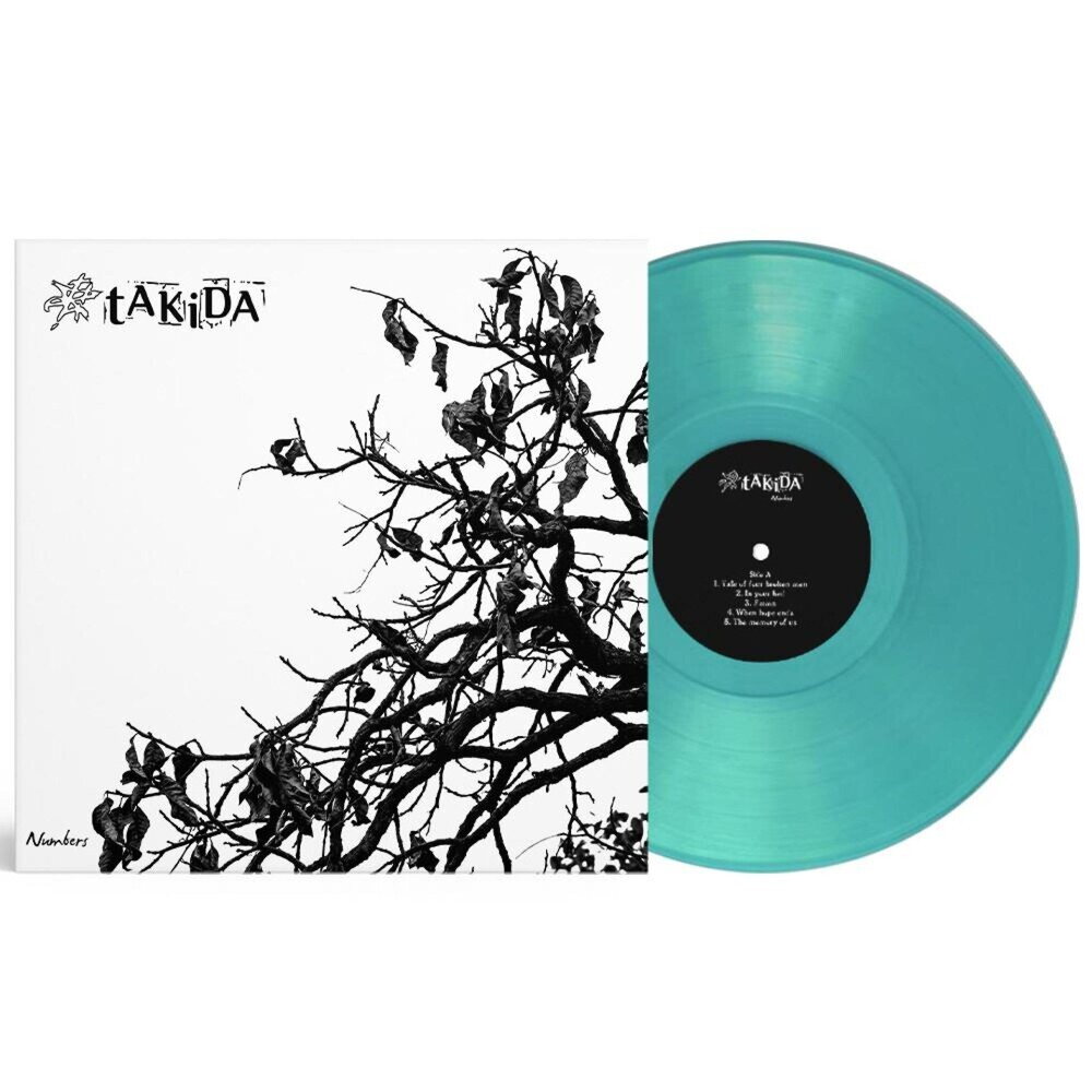 Takida – Numbers LP (Nordic Edition Translucent Turquoise Vinyl)