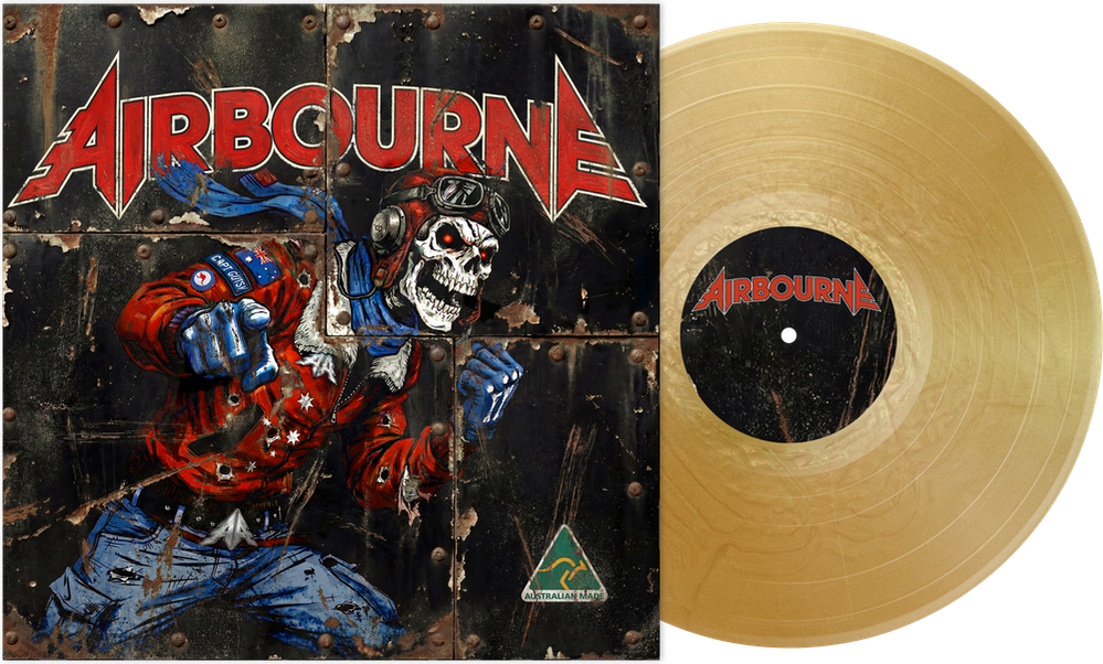 Airbourne – Airbourne LP (Gold Nugget Vinyl)