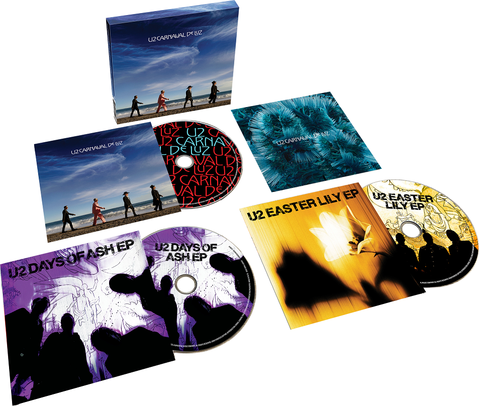 U2 – Carnaval De Luz 3CD Limited Deluxe Box Set