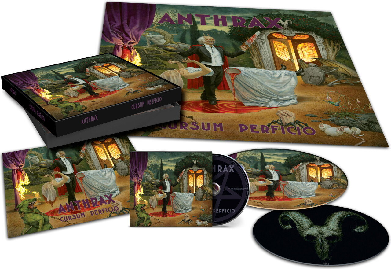 Anthrax – Cursum Perficio Limited Picture Disc Vinyl + CD Box Set