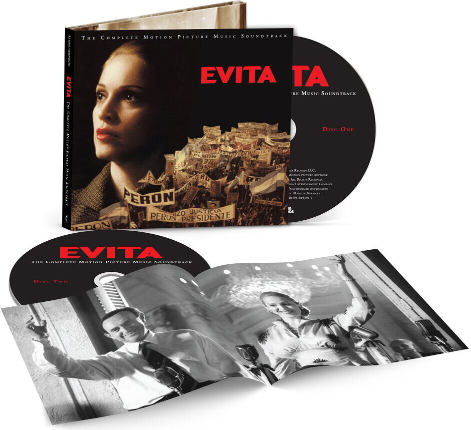 Madonna – Evita : The Complete Motion Picture Soundtrack 2CD (Softpak)