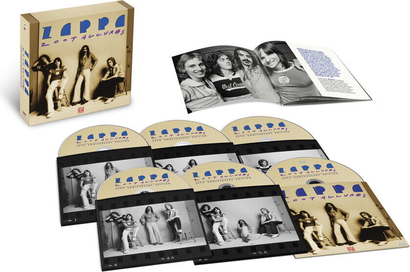 Frank Zappa – Zoot Allures (50th Anniversary) 5CD+BLU-RAY AUDIO SUPER DELUXE EDITION