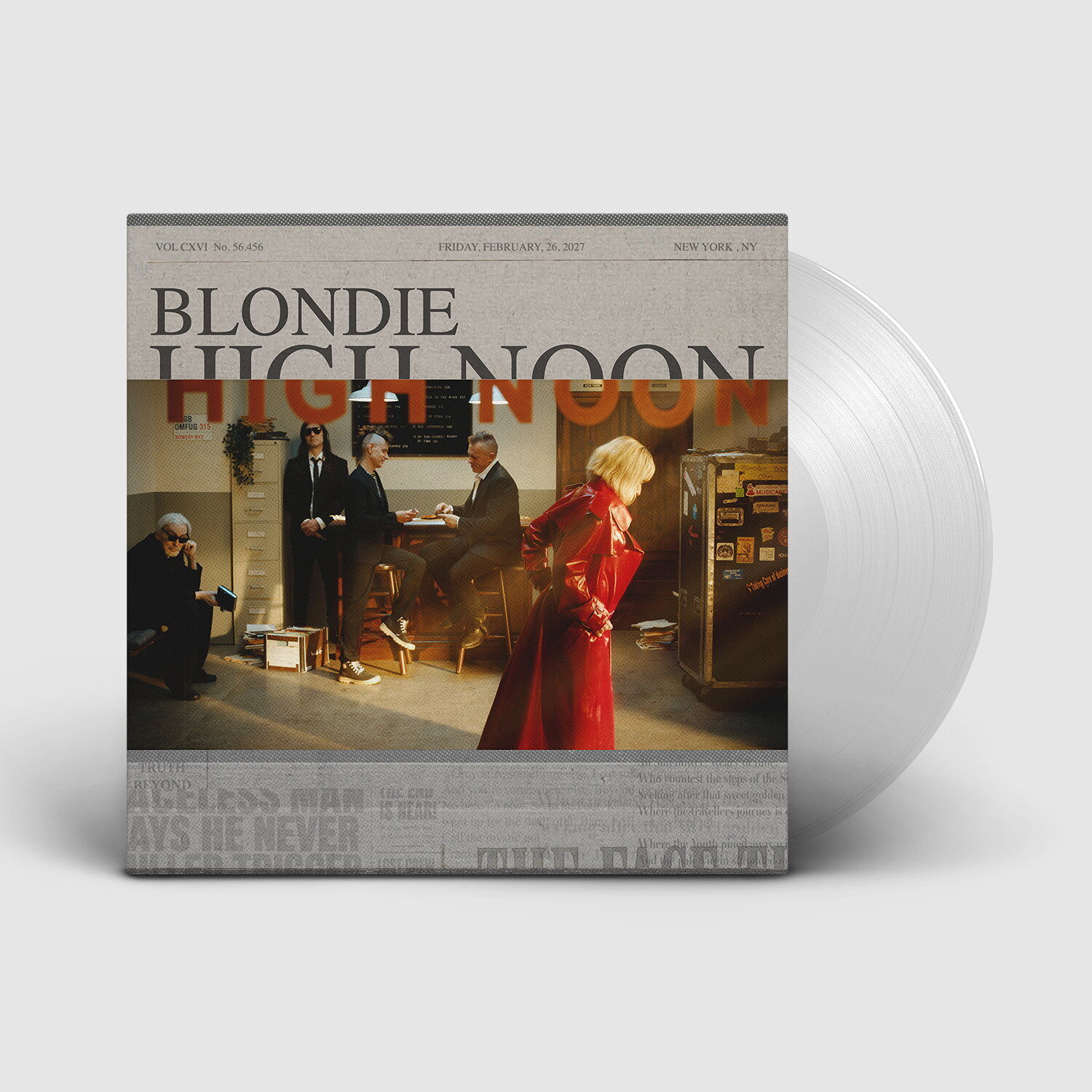 Blondie – High Noon LP (Indie Exclusive Clear Vinyl)