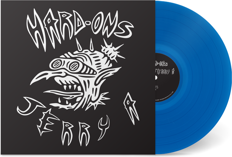 Hard-Ons + Jerry A – Hard-Ons + Jerry A LP (Cobalt Blue Vinyl)