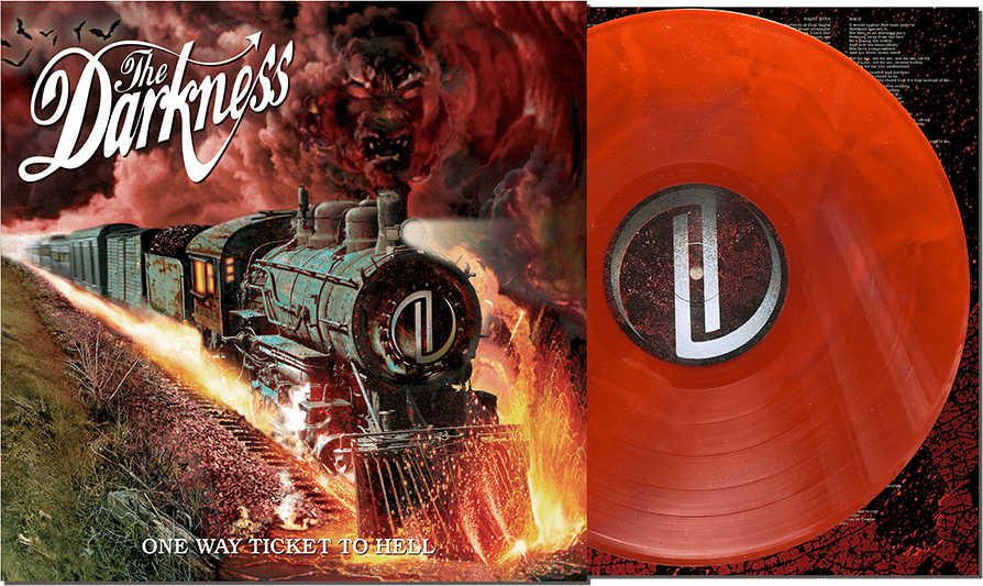 Darkness – One Way Ticket to Hell ...And Back LP (Hellfire red vinyl)