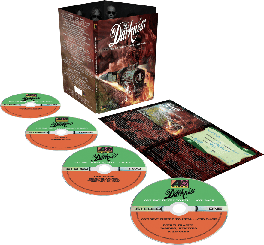 Darkness – One Way Ticket to Hell ...And Back 4CD (Limited softpack)
