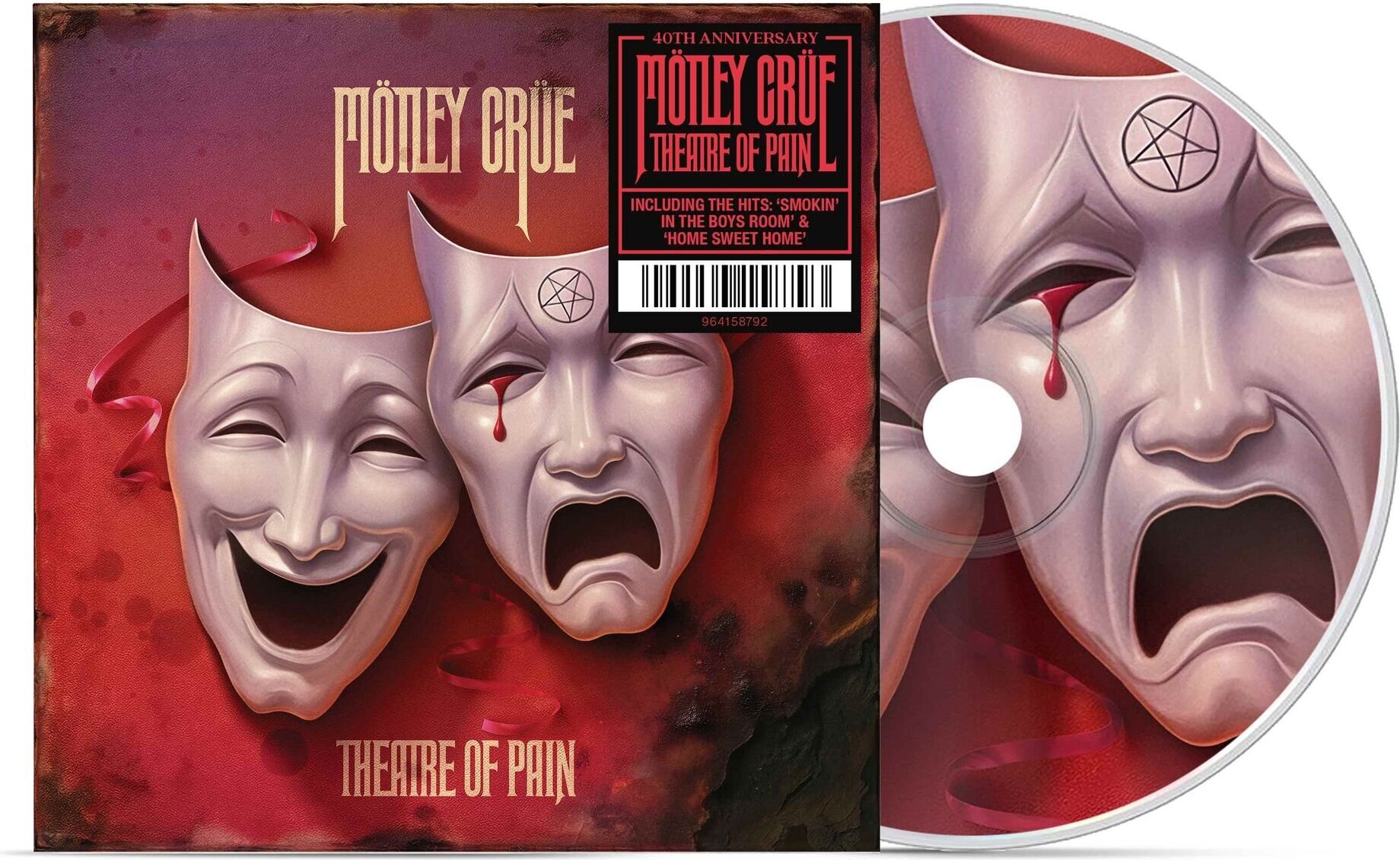 Mötley Crüe – Theatre Of Pain (40th Anniversary) CD Digisleeve