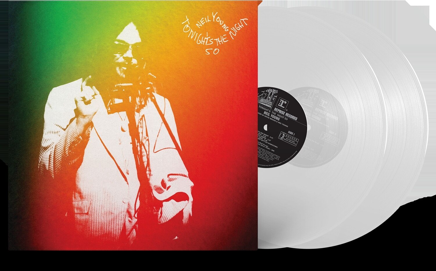 Neil Young – Tonight's the Night (50th Anniversary Edition) 2LP (Clear Vinyl)