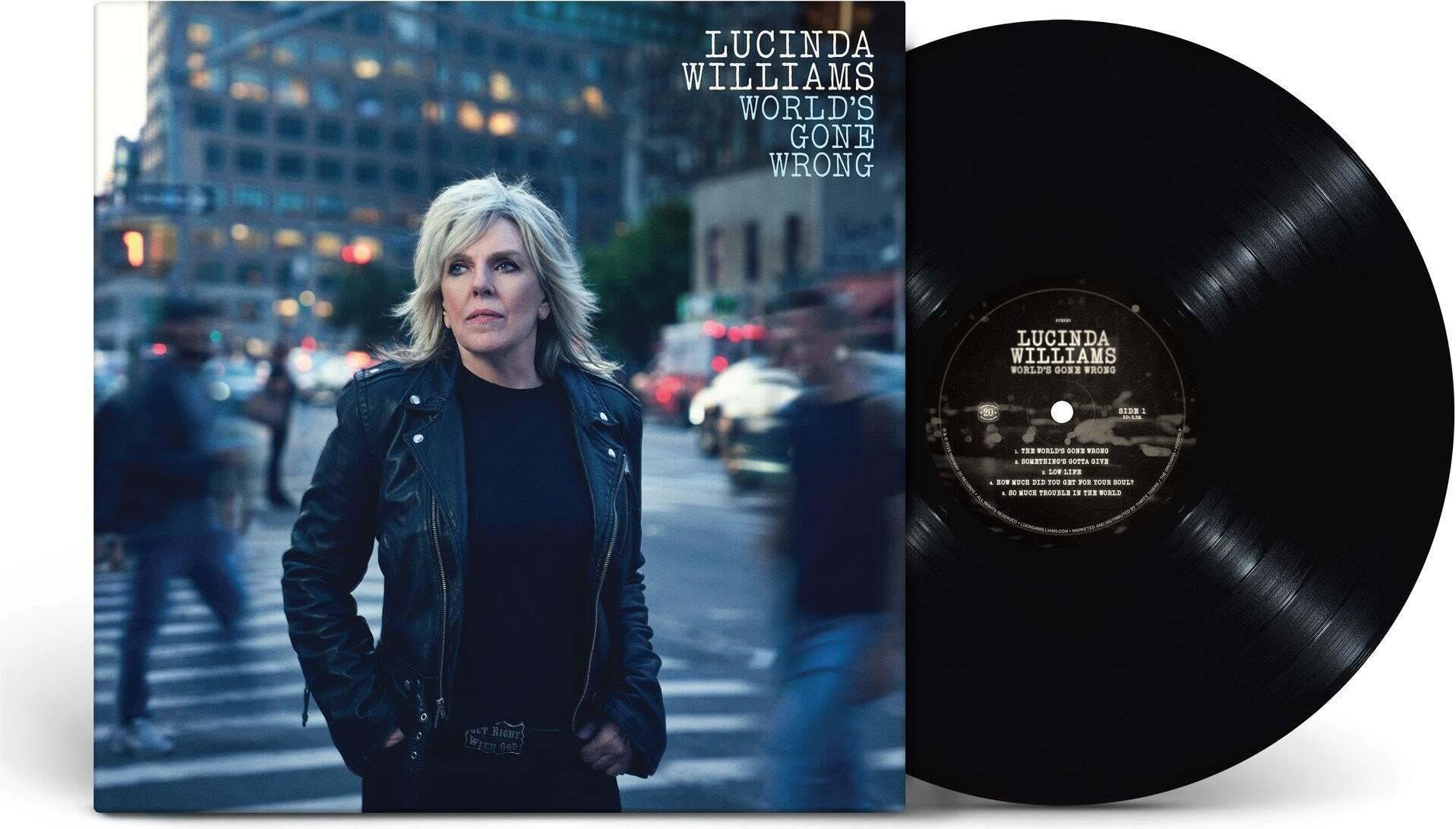 Lucinda Williams – World's Gone Wrong LP (Black Vinyl)