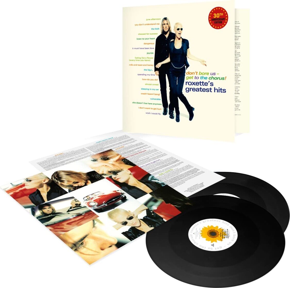 Roxette – Don´t Bore Us Get To The Chorus! (30th Anniversary Edition) 2LP (Black Vinyl)