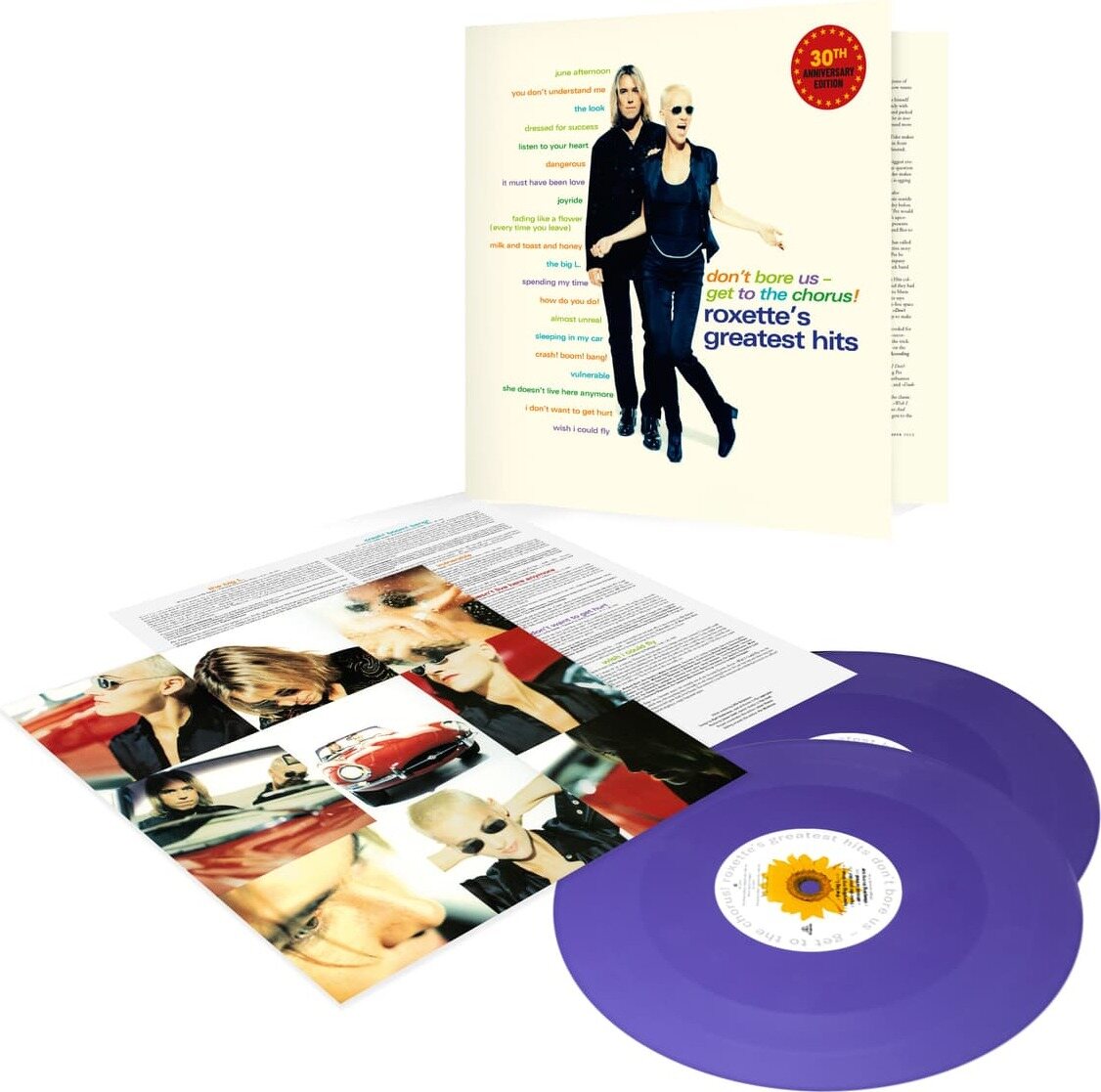 Roxette – Don´t Bore Us Get To The Chorus! (30th Anniversary Edition) 2LP (Purple Vinyl)