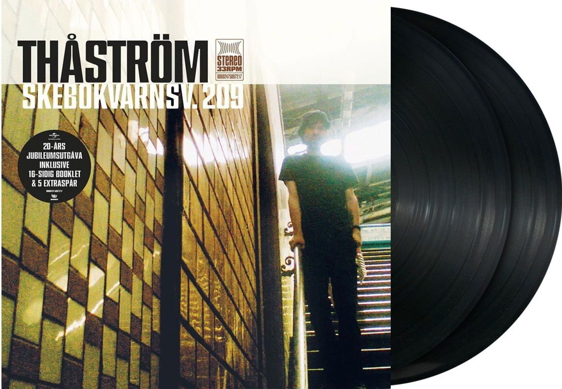 Thåström – Skebokvarnsv.209 2LP (Black Vinyl)