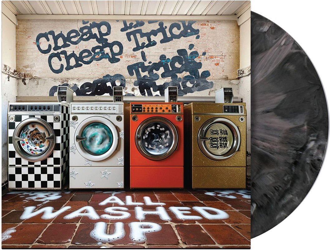 Cheap Trick – All Washed Up LP (Graphite Marble Coloured Vinyl)