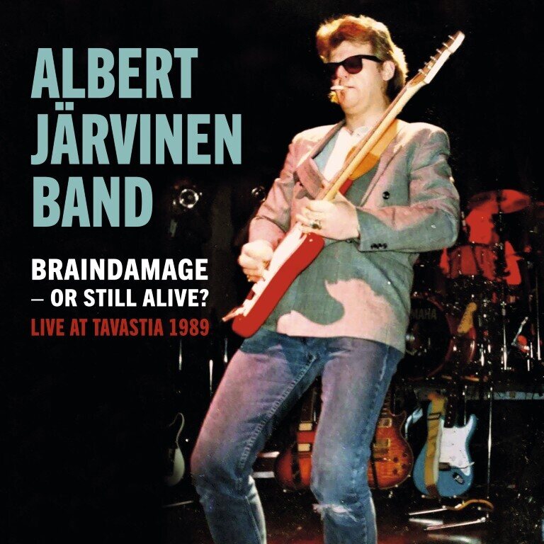 Albert Järvinen Band – Braindamage – Or Still Alive - Live At Tavastia1989 2LP (Blue Vinyl)