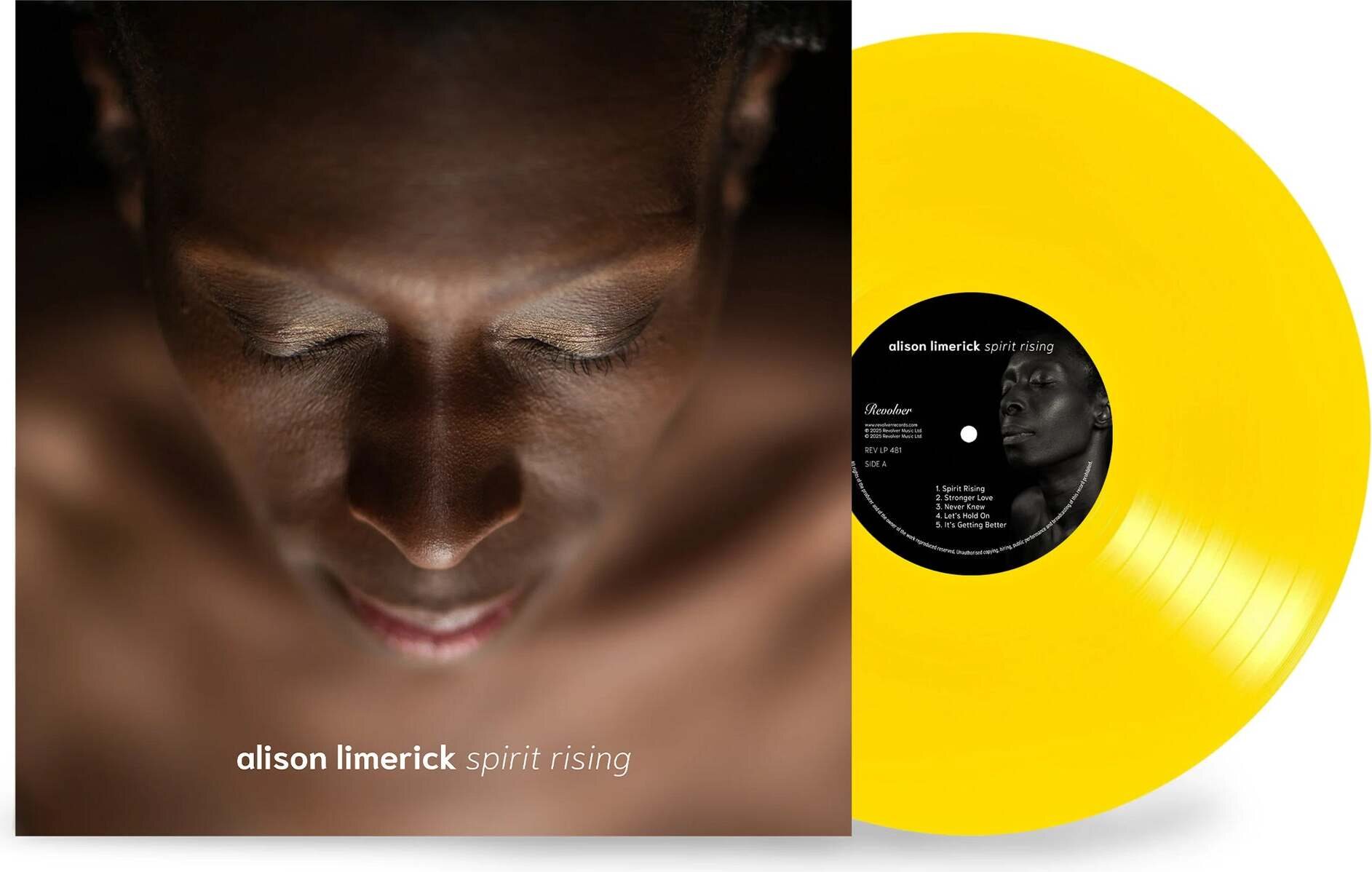 Alison Limerick – Spirit Rising LP (Yellow Vinyl)