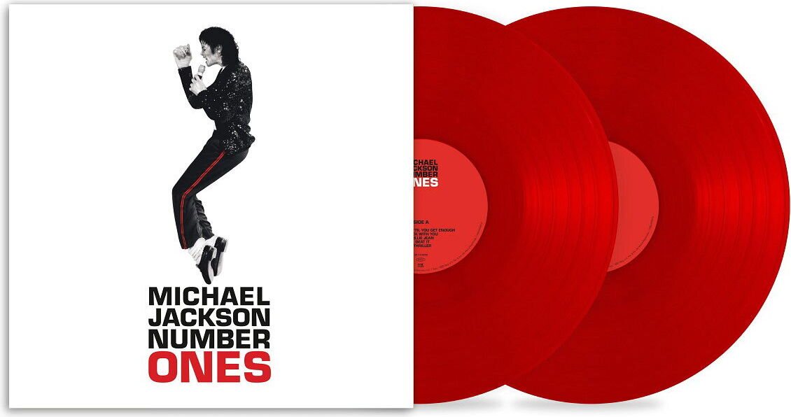 Michael Jackson – Number Ones 2LP (Red Vinyl)
