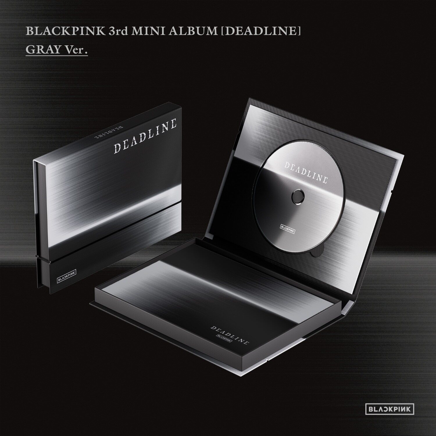 Blackpink – DEADLINE CD (Gray Version)