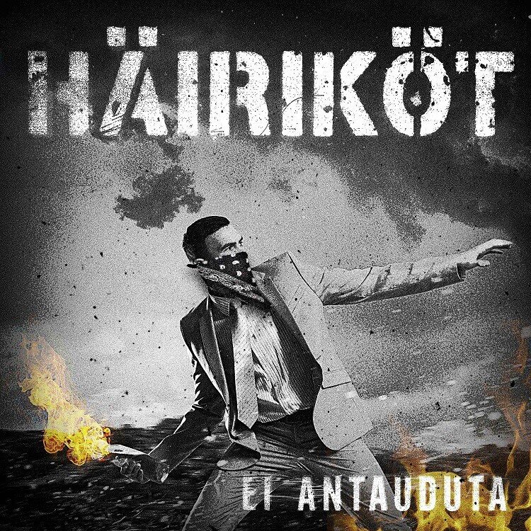 Häiriköt – Ei antauduta LP (Musta Vinyyli)