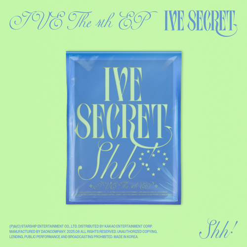 IVE – IVE THE 4th EP IVE SECRET CD (Shh ver.)