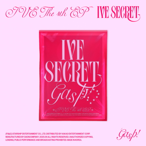 IVE – IVE THE 4th EP IVE SECRET CD (Gasp! ver.)